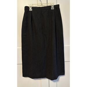 2. Vintage Austin Hill wool A-line skirt; Size 10